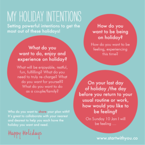 Holiday Intentions 