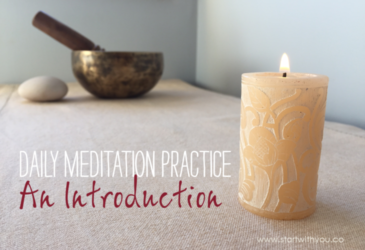Daily meditation practice with Karen Ross