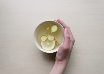 Cup of ginger tea