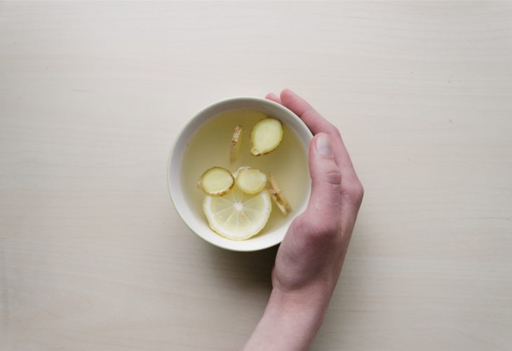 Cup of ginger tea